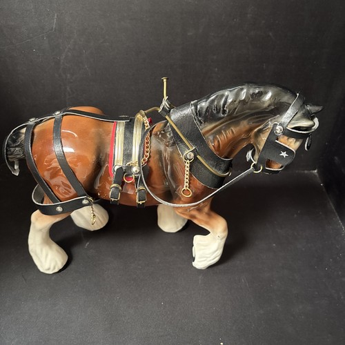 China shire horse - horse, harness
