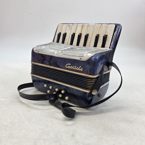 Cucciolo blue vintage piano - vintage,