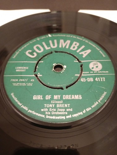 Tony brent girl - tony, my