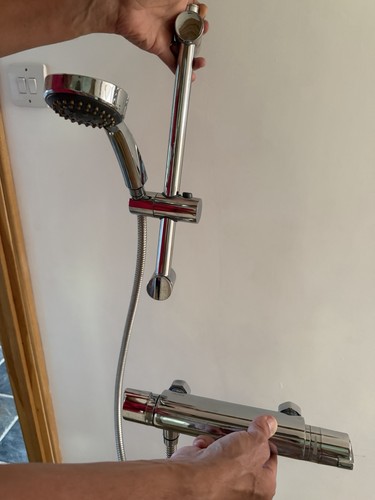 Triton thermostatic shower - thermostatic,