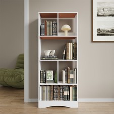 4 Tier Cube Shape Bookcase