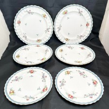 Spode Trapnell Sprays Plate 27.5cm Plate 20.7cm Deep Plate 23.7cm 6 Piece Set
