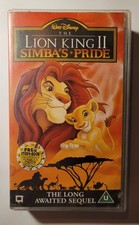 Walt Disney - The Lion King II - Simba's Pride - Video - VHS Tape