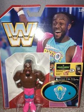 WWE Kofi Kingston Mattel retro Hasbro Style Wrestling Figure WWF 