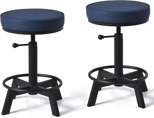 Industrial swivel bar stools - bar,