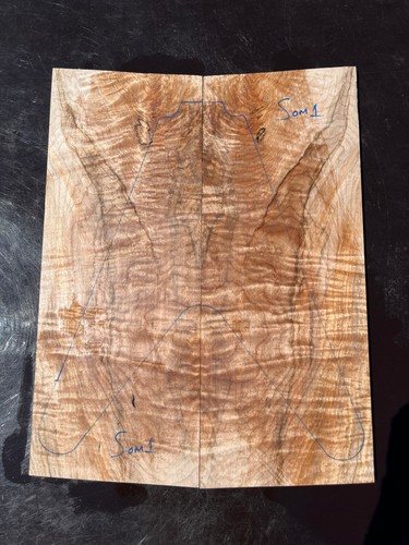 Spalted quilt maple - quilt,