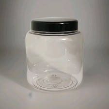 2x 500ml Round Plastic Tubs
