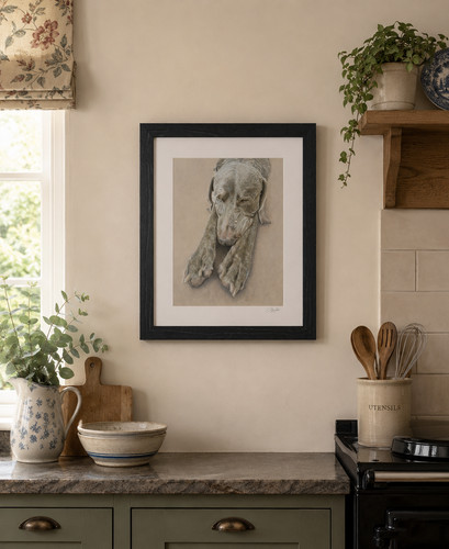 Framed print original - framed,