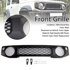 Black Honeycomb Front Bumper Grille Grill Fit Suzuki Jimny JB74 2019-2023 UK