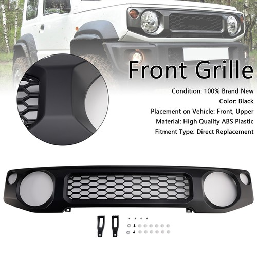 Black honeycomb front - black,
