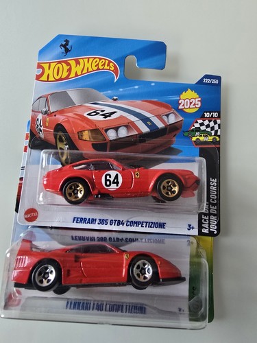 Hot wheels red - hot, ferrari