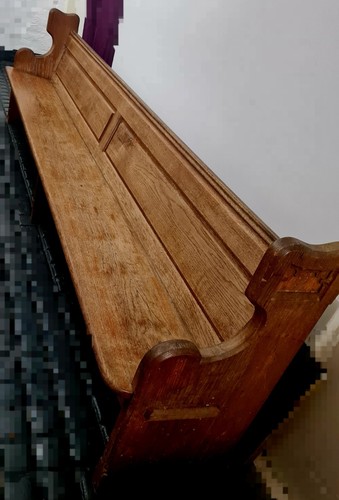 Antique church pew - antique,