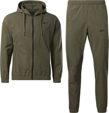 Reebok Mens Workout Ready Full Tracksuit Sports Casual Training Fitness Gym