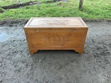 Vintage Oriental Camphor Wood Trunk /  Box / Chest