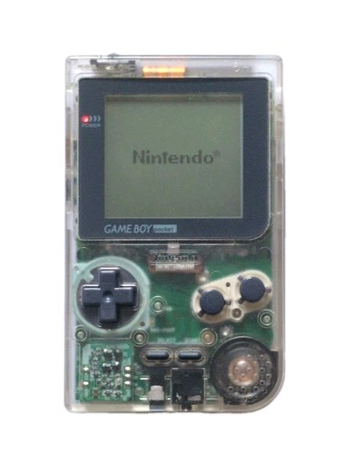 Nintendo game boy - boy, clear