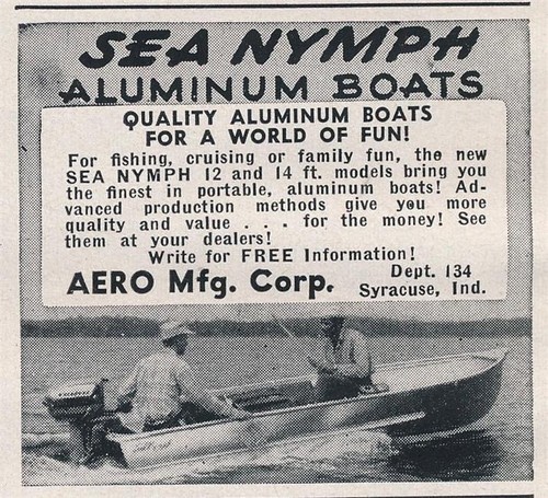 Magazine 1956 sea nymph - magazine,
