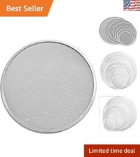 Durable Seamless 18-Inch Aluminum Pizza Baking Screen for Commercial Use