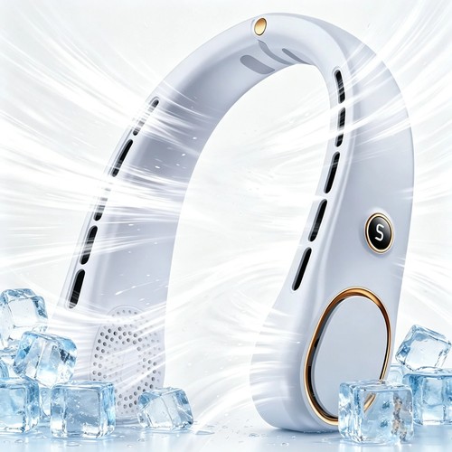 Wearable bladeless neck fan - bladeless,