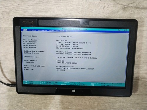 Fujitsu stylistic q616 - q616, 11.6"