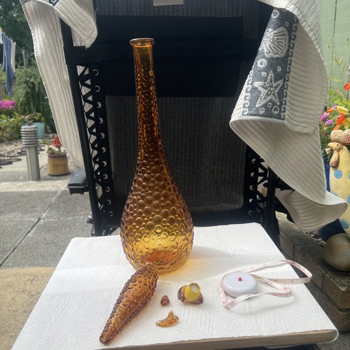 Mid century vintage amber - mid,