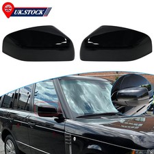 2x Gloss Black Wing Mirror Cover Cap for Land Rover Freelander 2 2011-2014 UK