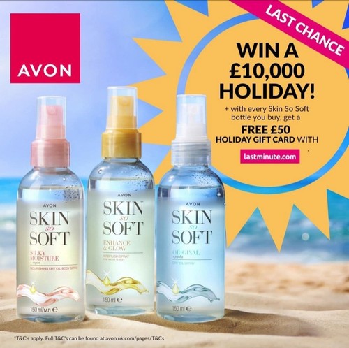 Avon skin soft dry oil - avon,