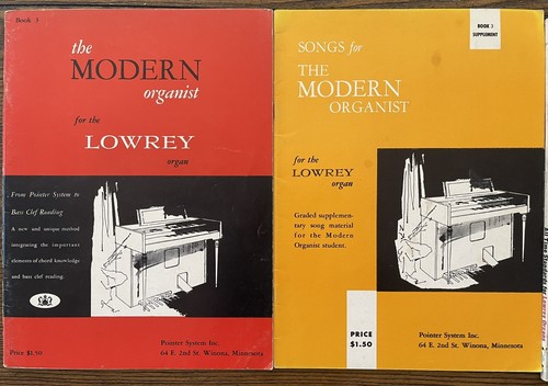 Vintage modern organist - modern,