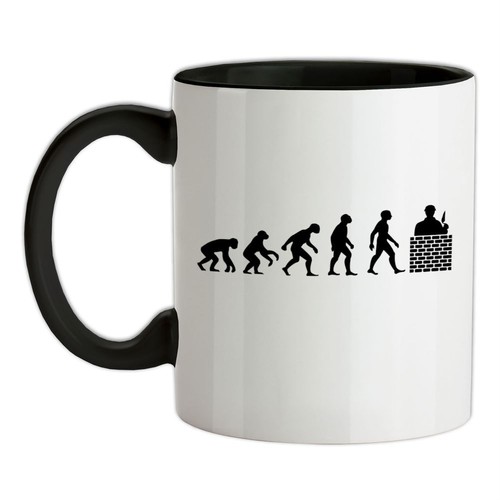 Evolution man brick - of,