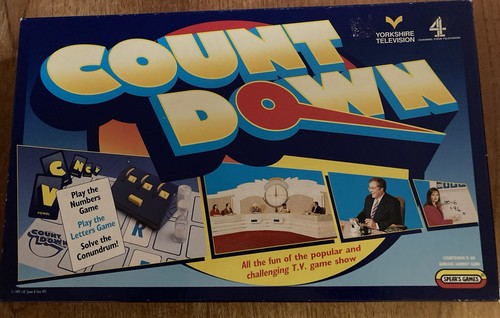 Countdown board game spears - game,