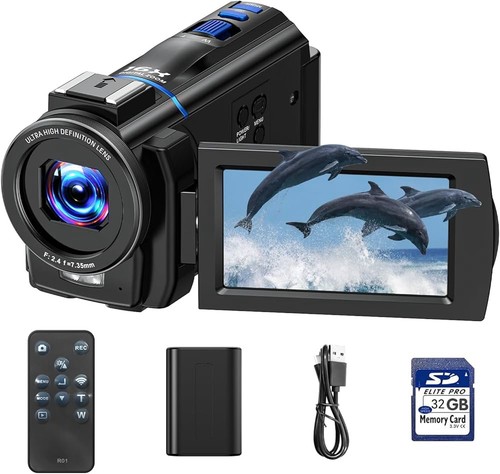 Camcorder video camera - 4k,