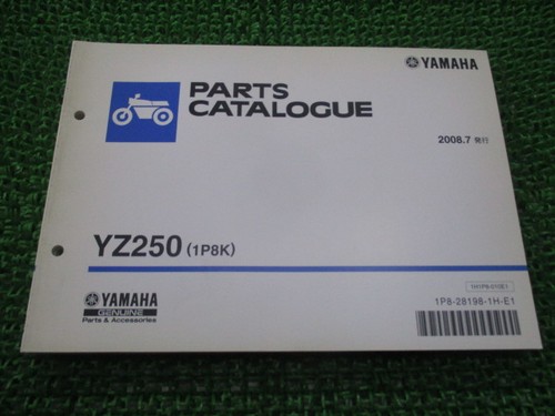 Yz250 parts list - yz250,