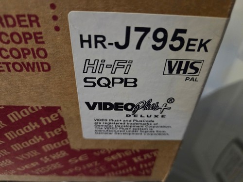 Jvc j795ek vhs fi - hi-fi, stereo