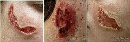 Zombie scar wounds gelatin - zombie,