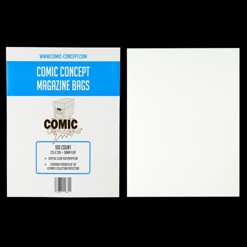 Magazine size comic bags and - magazine,