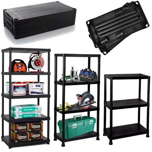 Plastic heavy duty racking - plastic,