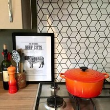 Hexacube 3D White Glossy