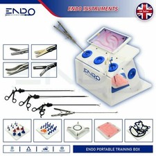ENDO® Portable Laparoscopy Trainer Simulator Laparoscopic Training Practice Box