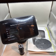 TomTom Go Professional 620 Truck Bus HGV GPS Sat Nav Traffic & Speed Cams WIFI