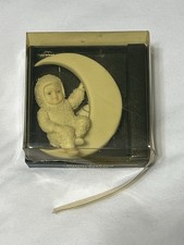 Vintage Snowbabies "Moon Beams" Bisque Ornament Dept. 56 (79510-0)