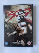 300 DVD Gerard Butler History Action Movie Film Cheap Bargain Zach Snyder Free
