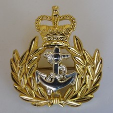 RN Warrant Officer Beret Badge