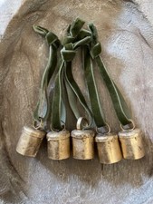 5 VINTAGE NKUKU STYLE BRASS