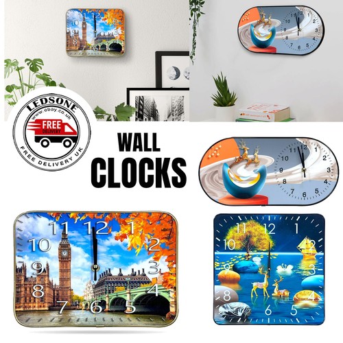 Ledsone wall clock - ledsone, extra