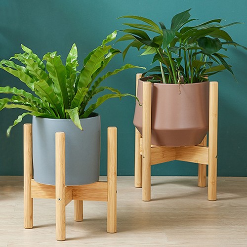Adjustable bamboo wooden plant - bamboo,