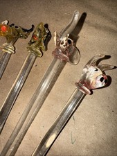 Lot of 8 Hand Blown Art Glass