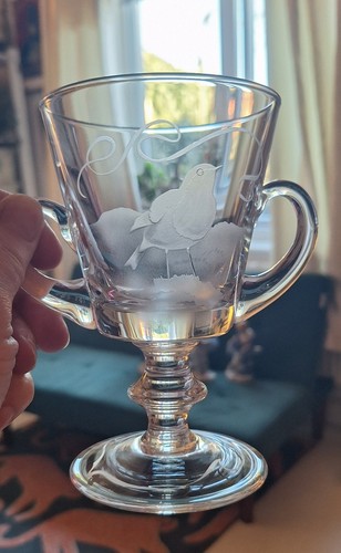 Vintage loving cup - loving, crystal