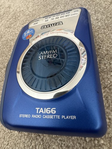 Aiwa walkman tai66 portable - aiwa,