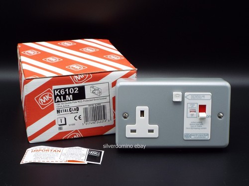 Metal clad rcd socket - rcd,