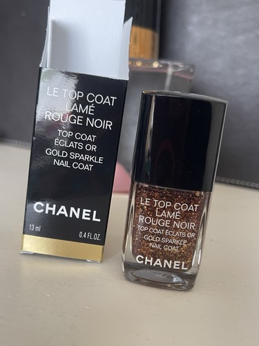 Chanel rouge noir gold sparkle - noir,