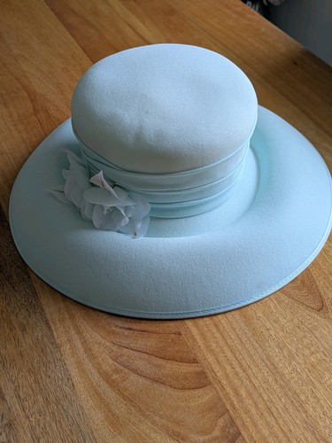 Mint green ribbon - and, floral
